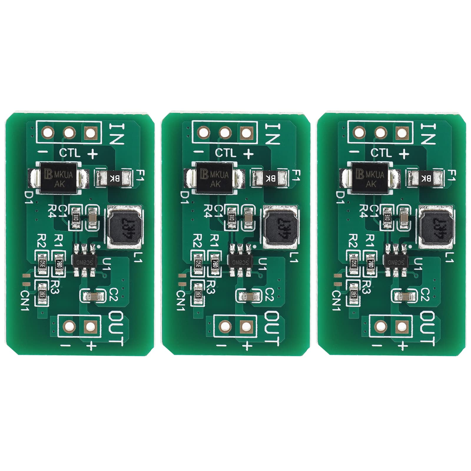 Triple Boost ” DC Power Booster Amazon.com: QEBIDUM DC DC Boost Converter, 0.9V-3V to 3.3V